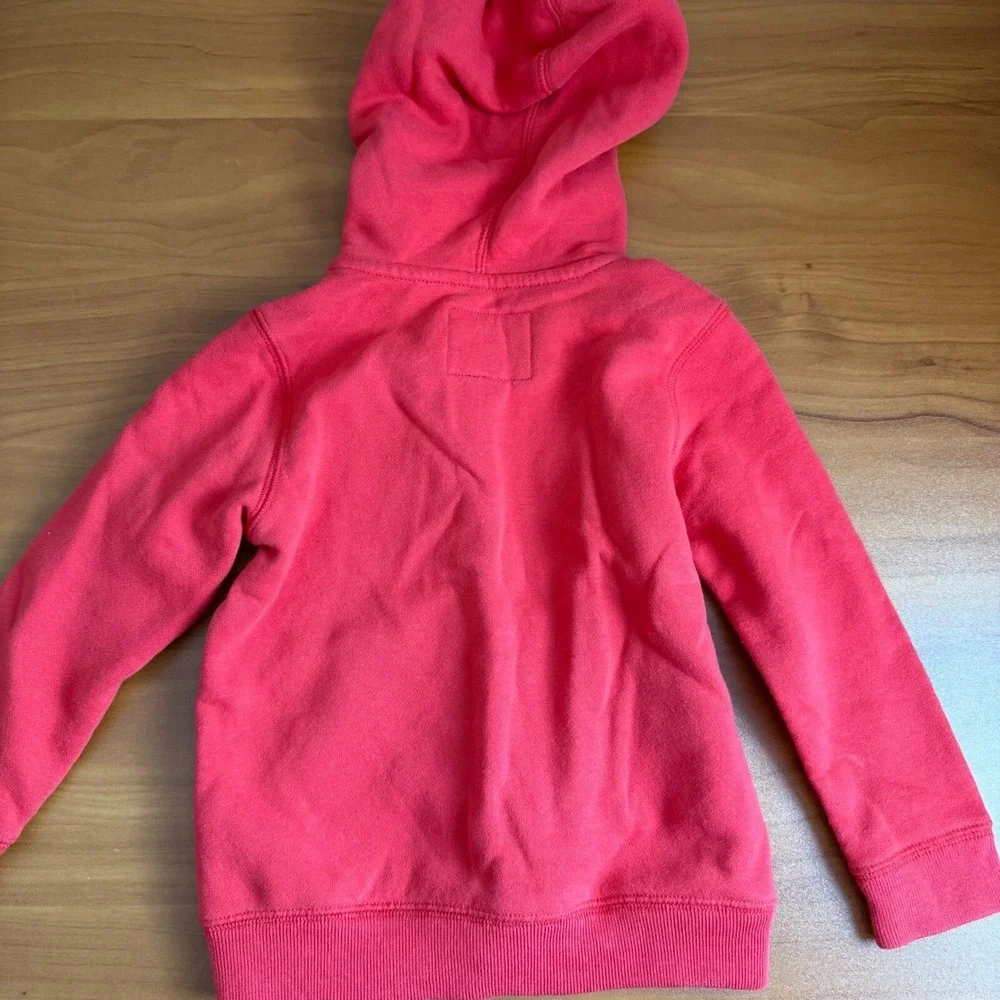 SALE‎ OshKosh Bgosh Full Zip Hoodie Sweatshirt Pockets Red Blue 24M